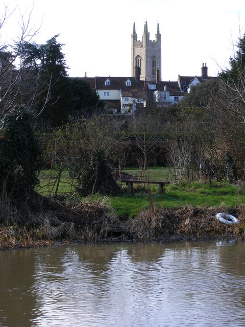 Bungay and St Mary's Church tower