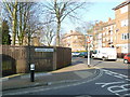 Looking from Landport Street into Crasswell Street