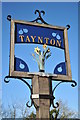 Taynton village sign