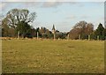 Headley church from near Heath Farm