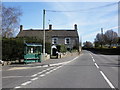 Bus shelter on Bath Road, Blagdon