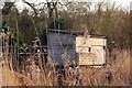 The hide in Lashford Lane Fen