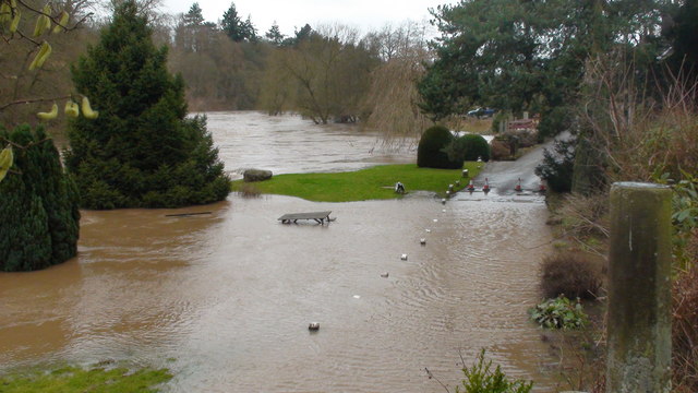 River Dee flood