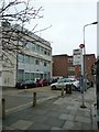 Bus stop in Castle Way