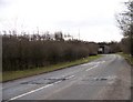 Approaching East Kilbride on the  unclassified road from Blantyre