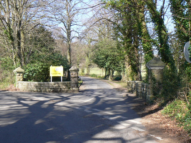 Entrance to Ty-Gwyn Hall