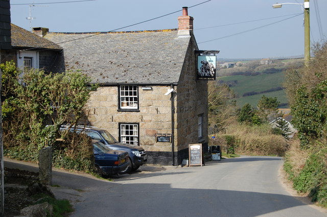 Treen, Logan Rock Inn © SMJ :: Geograph Britain and Ireland