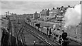 Up freight leaving Llandudno Junction