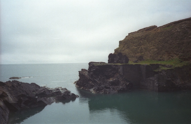 A grey day at the Blue Lagoon