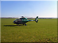 Helicopter at Chiltern Park Airfield