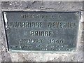 Plaque, Longbridge Deverill