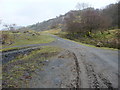 Footpath east of Pentre-bont in Dolwyddelan