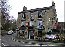 SK0494 : The Queens, Old Glossop by michael ely