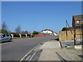 Looking north-east up Morris Road