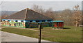 Wern Park colourful pavilion, Nelson