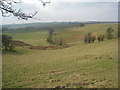 Looking down towards the River Bain