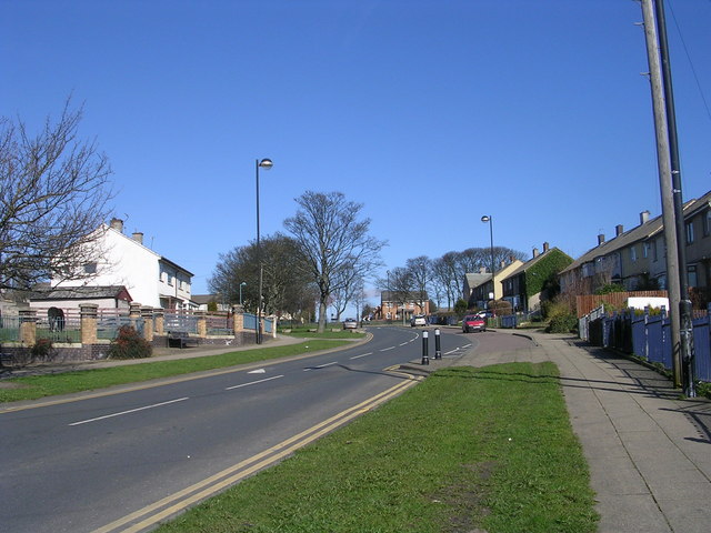Broadstone Way - viewed from Dane Hill Drive