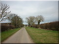 North along East Heslerton Lane