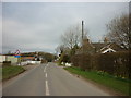 Station Road, north of West Heslerton