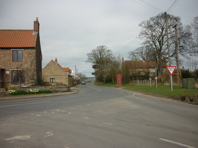 Malton Road at Yedingham