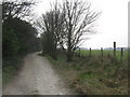 Footpath junction on Saxon Shore Way near South Foreland