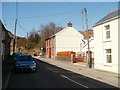 Northern end of the houses, Brook Street, Blaenrhondda