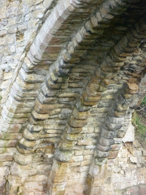 Maiden Bridge masonry, Newbattle