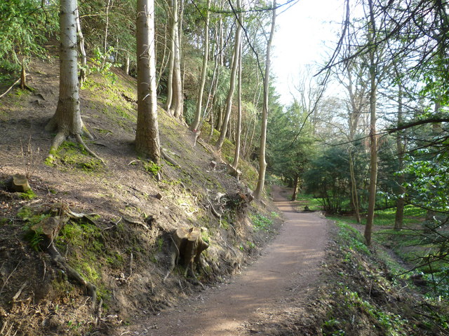 Riverside path, Newbattle Abbey grounds