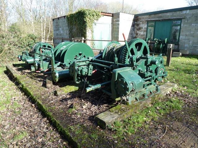 National Mining Museum for England - winches 