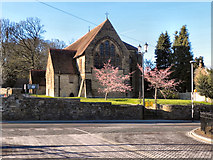 SJ2364 : St Mary's Church Hall, Mold by David Dixon
