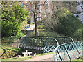 Footbridge at Alexandra Park