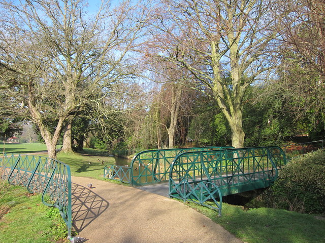 Footbridge at Alexandra Park