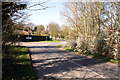 View of Station Road at junction with A417