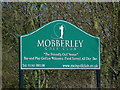 Sign for Mobberley Golf Club