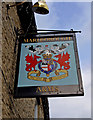 The Marlborough Arms (2) - sign, Cirencester Road, Fairford