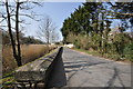 The road leading to Fremington Quay passing Muddlebridge House