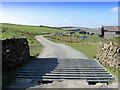 Entrance to Higher Burnt Hill Farm