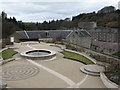 Roof garden at New  Lanark