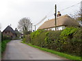 Village scene, Stoke Farthing