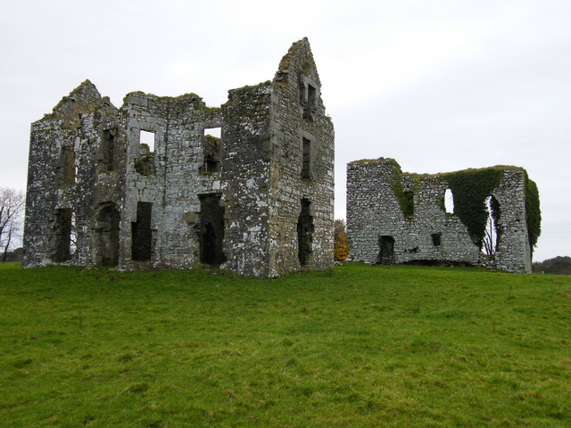 Annaghkeen Castles © dougf :: Geograph Ireland