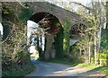 Railway viaduct at Itchen Abbas