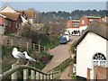 Ladram Bay Holiday Park; permanent buildings