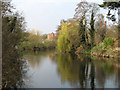 Reflections in the Derwent near Darley Abbey