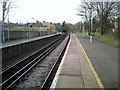 Penge East station looking towards Penge Tunnel