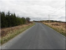 C0332 : Road at Derryharriff Glebe by Kenneth  Allen