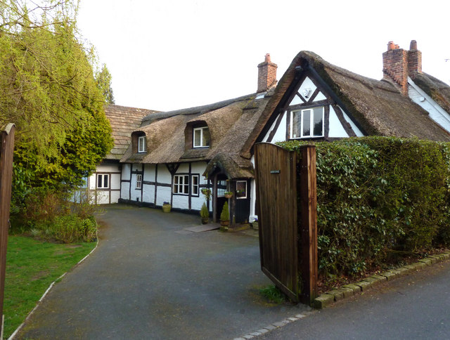 A Rare Thatched Cottage In Hale Barns C Anthony O Neil