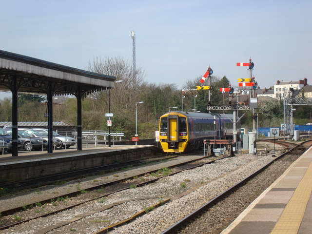 Worcester Shrub Hill Station and Semaphore Signals