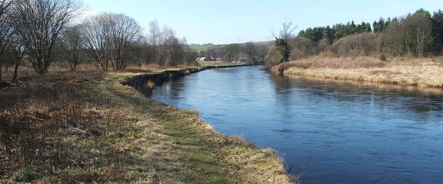The River Leven at Dalquhurn Point