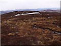 NN6369 : Looking down the south-west ridge of Meall na Leitreach near Dalnaspidal by ian shiell