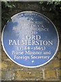TQ2880 : Blue plaque in Piccadilly by Basher Eyre